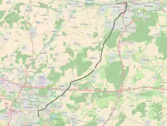 Spoorlijn Braunschweig-Gliesmarode - Fallersleben op de kaart