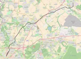 Spoorlijn Aachen Nord - Jülich op de kaart