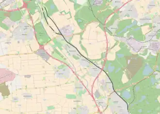 Spoorlijn Erftstadt - Mödrath op de kaart