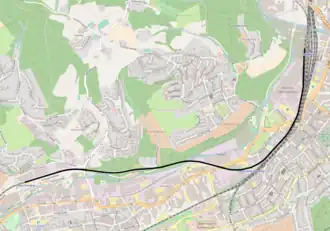 Spoorlijn Hagen Hauptbahnhof - Hagen-Heubing op de kaart