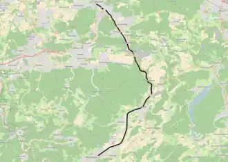 Spoorlijn Menden - Neuenrade op de kaart