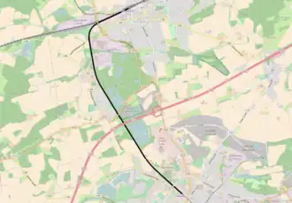 Spoorlijn Neubeckum - Beckum op de kaart