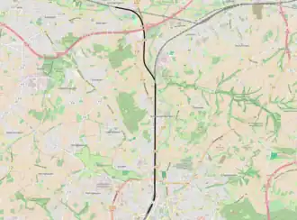 Spoorlijn Herford - Kirchlengern op de kaart