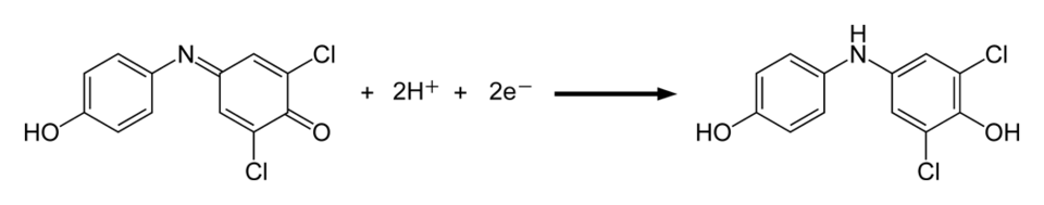 Reductie van 2,6-dichloorindofenol