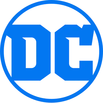 DC Comics logo, sinds de introductie van DC Rebirth comicline in 2016