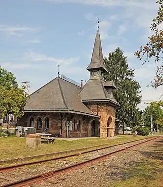 Railroad Depot van Demarest