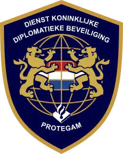Embleem Dienst Koninklijke en Diplomatieke Beveiliging