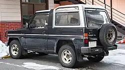 Daihatsu Rugger 2.8 Turbodiesel (F75), achteraanzicht