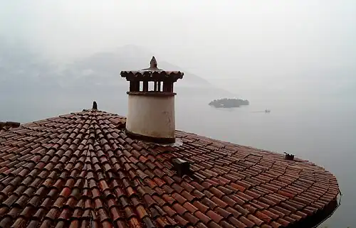 Het Lago Maggiore in Ticino (Zwitserland)