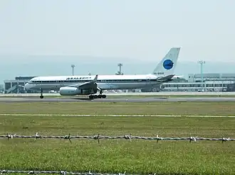 Een Tu-214 van Dalavia