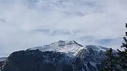 Blik op de Hochblanken vanaf de Alpe Roßstelle in Mellau
