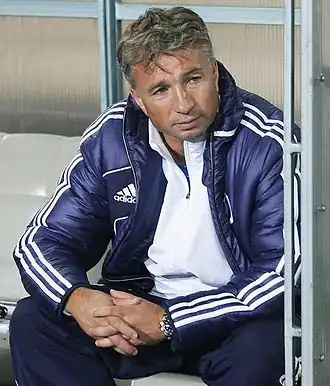 Petrescu in 2012 als trainer van Dinamo Moskou