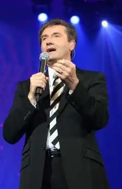 Daniel O'Donnell treedt op in de O2 Arena in Dublin, Ierland (17 oktober 2009)