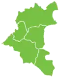 Districten van Daraa