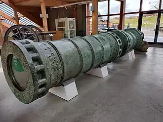 Dardanellenkanon in Fort Nelson in Hampshire