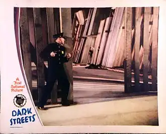 Advertentie voor Dark Streets