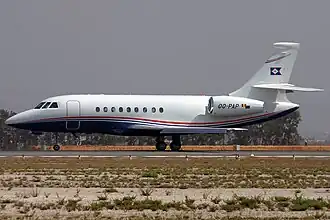 Dassault Falcon 2000EX van de Flying Group
