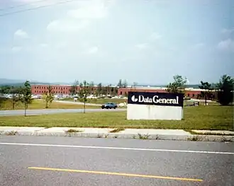 Data General hoofdkantoor in Westborough, Massachusetts (1981)