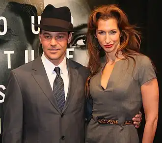 David Alan Basche en echtgenote Alysia Reiner, 2011