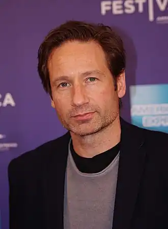 Duchovny tijdens het Tribeca Film Festival (2011)