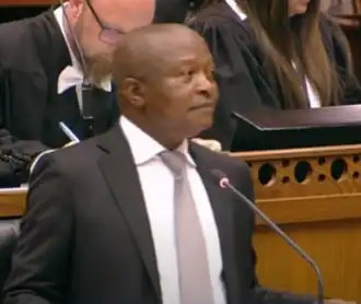 Mabuza in 2019