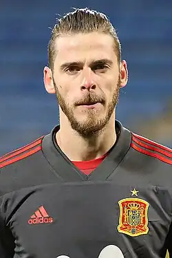 David de Gea met Spanje (2017)