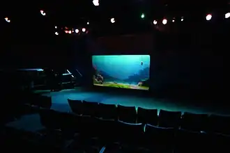 De zaal van de attractie in Disney California Adventure Park