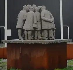 Het beeld De Bijeenkomst, Lopik 1965