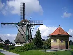 Gemaal De Grie bij molen De Hersteller