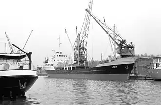 De Riet gemeerd in de thuishaven, 1978