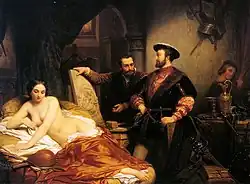 Frans I op bezoek in de werkplaats van Benvenuto Cellini, 1854, Amsterdam Museum