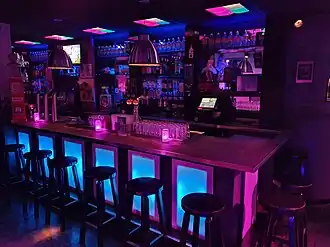 Interieur van De Lollipop