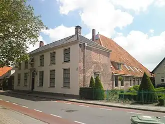 De dubbele stolp is hier duidelijk zichtbaar