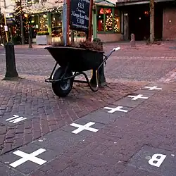 Links Baarle-Nassau, rechts Baarle-Hertog