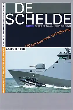 Affiche expositie DE SCHELDE