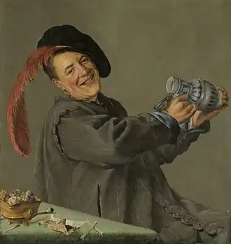 De vrolijke drinker - Judith Leyster