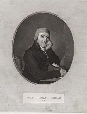 Portret van J.R. Deiman (1807) door Georg Nikolaus Ritter.Bron toeschrijving en datering: https://rkd.nl/nl/explore/images/180942. Gearchiveerd op 10 februari 2022.