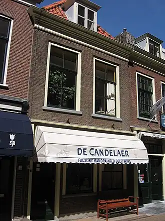 De Candelaer, pand aan de Kerkstraat