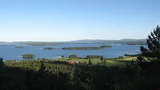 Panorama over Dellen