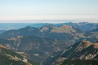 Demeljoch vanuit het zuiden (v.l.n.r. Dürrnbergjoch, Demeljoch en Zotenjoch)