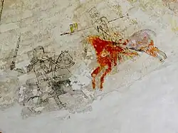 Riddergevecht (gewelfschildering)