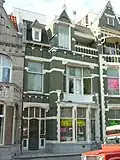 Merkwaardig en goed voorbeeld van woonhuisbouw in art-nouveau stijl
