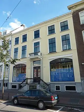 Humanity House aan de Prinsegracht 8 in Den Haag