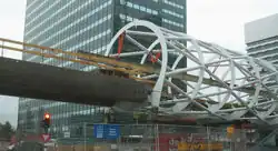 De Netkous in aanbouw in 2005.