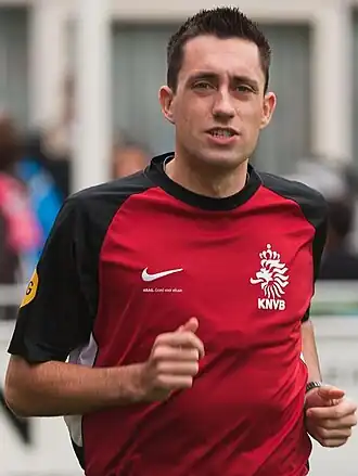 Higler bij de bekerwedstrijd VVSB–PSV (0-8), 21 september 2011