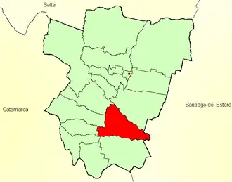 Kaart van departement