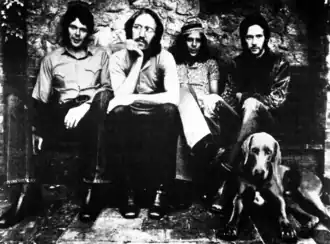 Derek & the Dominos, met Jim Gordon uiterst links (1971)
