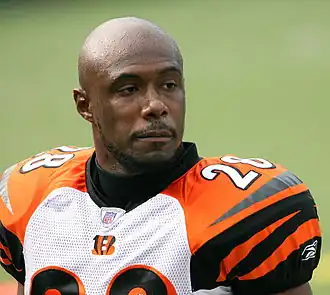 Jackson met de Bengals in 2006.