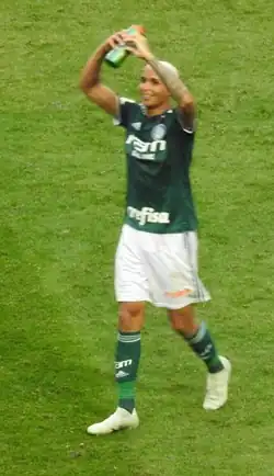 Deyverson als speler van Palmeiras (2018)