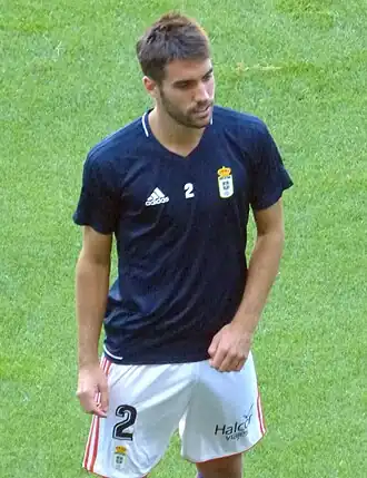 Jóhannesson in 2017 als speler van Real Oviedo